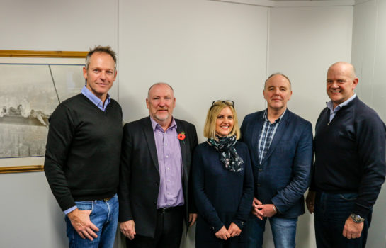 Arcteq Team Photo following successful grant application