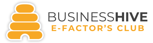Business Hive E-Factor's Club logo 2023 497 x 141px